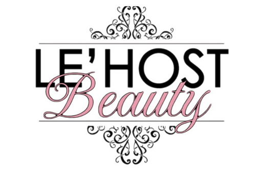 Le Host Beauty logo – premium beauty brand specializing in wigs, hair extensions, salon services, and professional beauty supplies