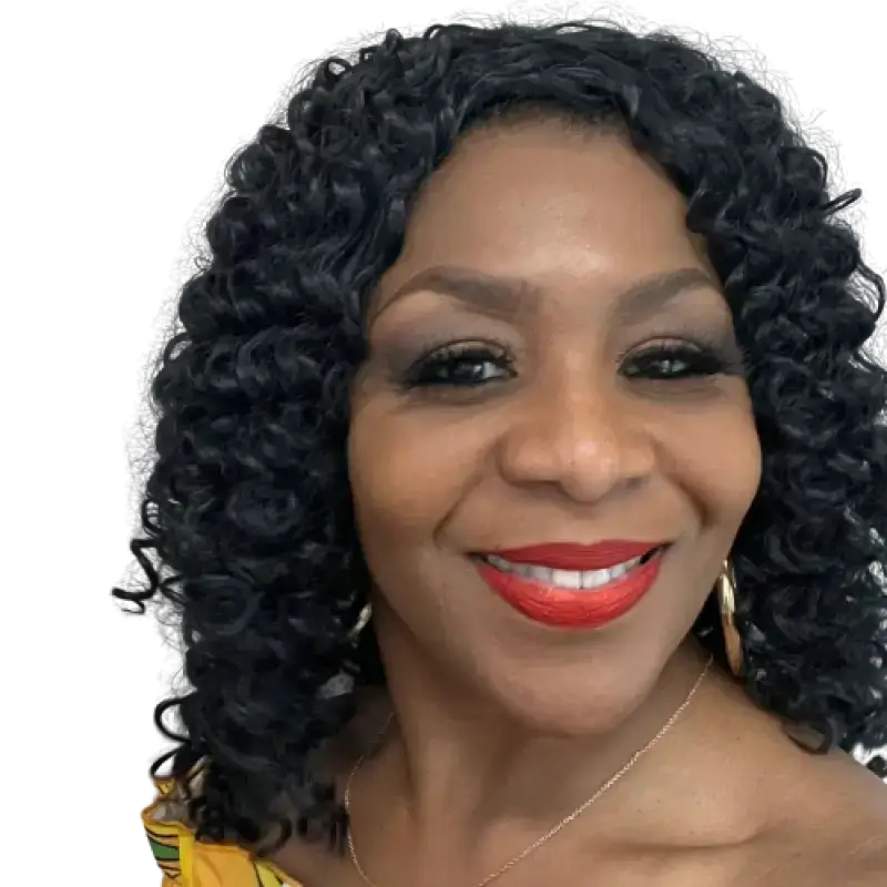    Mz.Carol | Curly Hair Wig – Medium Length Synthetic Curls Wigs LE' HOST HAIR & WIGS