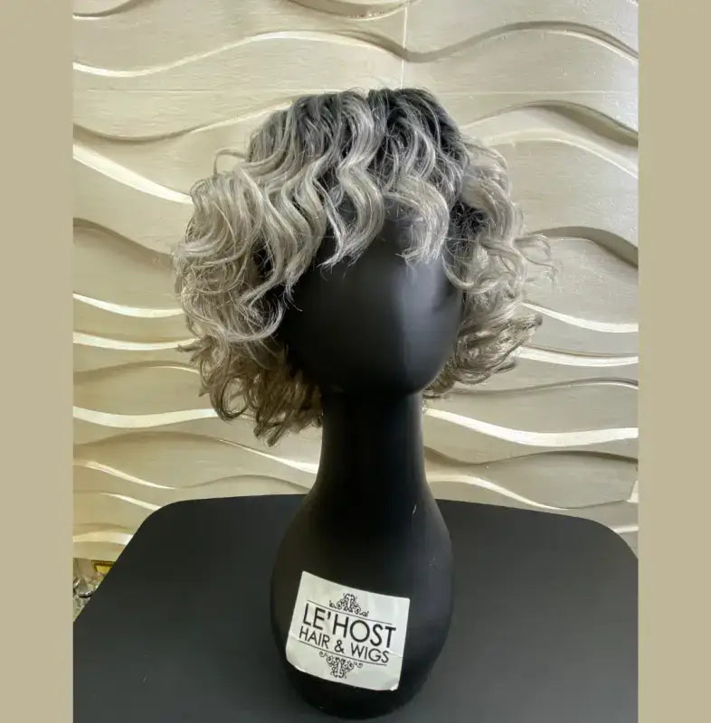    Eboni | Stylish Short Curly Wig – Layered Loose Curl Design  LE' HOST HAIR & WIGS