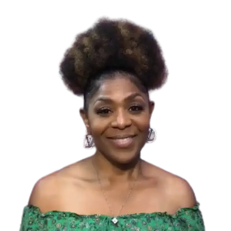    Naomi High Puff Curly Afro Synthetic Wig – Natural-Looking Textured Updo  LE' HOST HAIR & WIGS