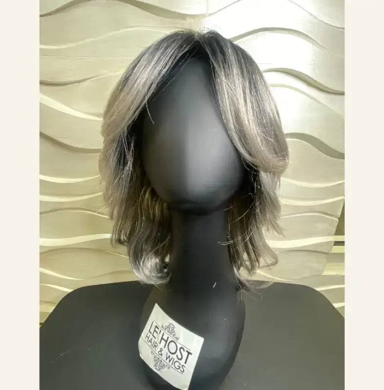 1B/6088   Eboni | Stylish Short Curly Wig – Layered Loose Curl Design  LE' HOST HAIR & WIGS