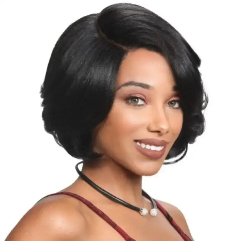    Milena | Short Bob Wig - Premium Synthetic Hand-Tied Wig for a Natural Look  LE' HOST HAIR & WIGS