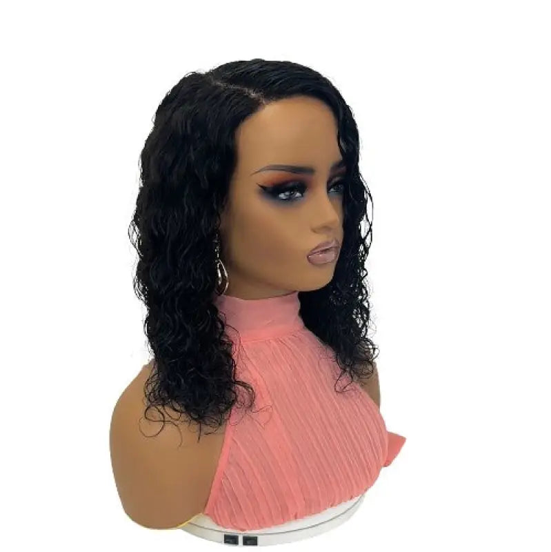 404C - CUSTOM CLOSURE WIG LUXURY (IC/DC) Wigs LE' HOST HAIR & WIGS   