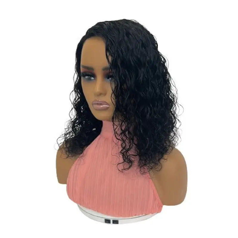 404C - CUSTOM CLOSURE WIG LUXURY (IC/DC) Wigs LE' HOST HAIR & WIGS   