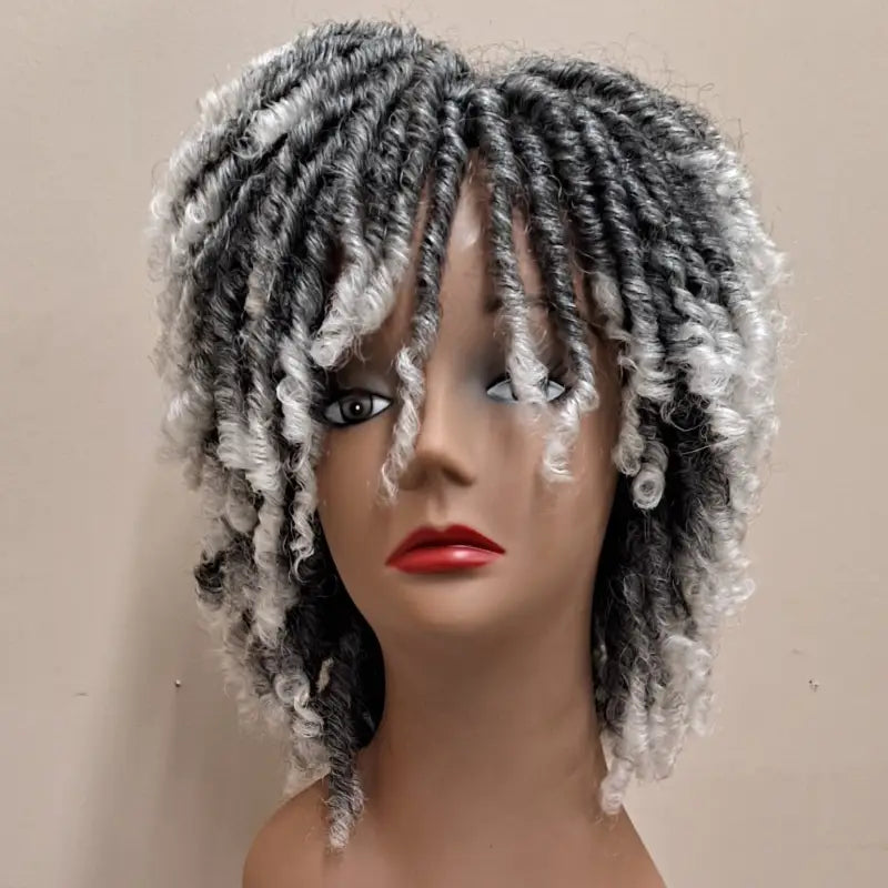 524 - RITA STREETS Wigs LE' HOST HAIR & WIGS 1B/Grey  