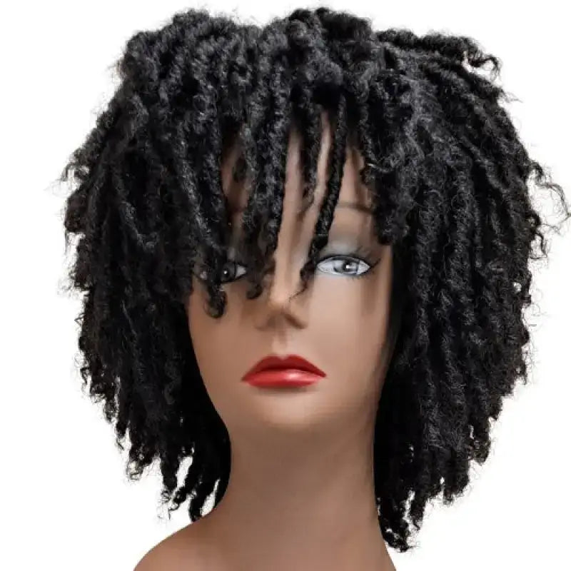    524 - Rita Streets | Stylish Short Loc Wig – Natural & Bold Look Wigs LE' HOST HAIR & WIGS