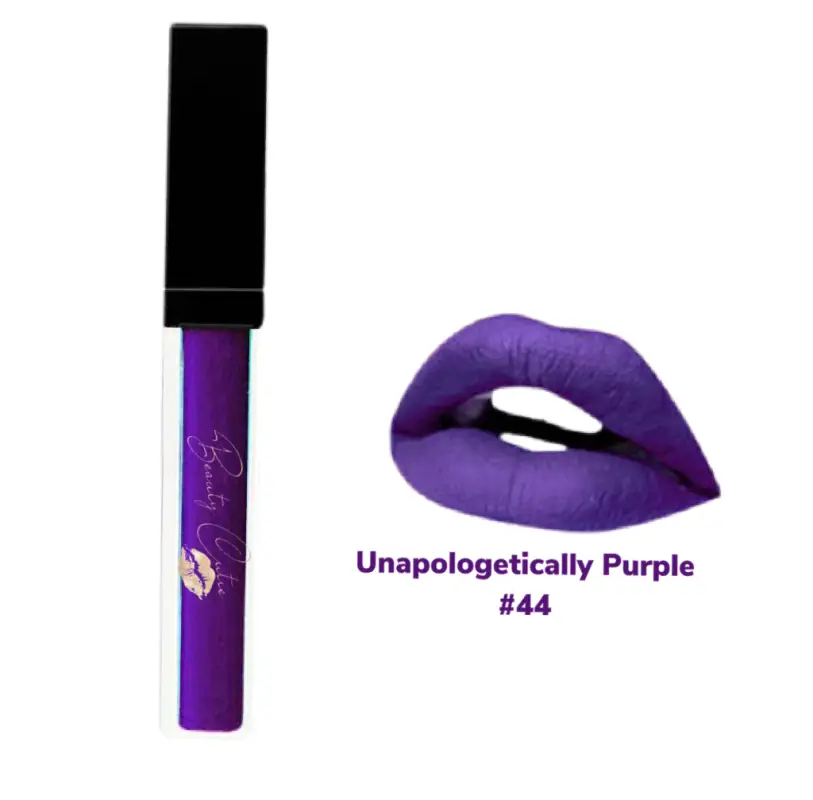 725 - PREMIUM BEAUTY CUTIE MATTE LIP COLOR 37-44 Makeup LE' HOST HAIR & WIGS 44 Unapologetically Purple  