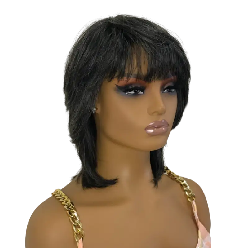    736B - Barbara | Layered Wig - Medium Length Synthetic Wig with Bangs Wigs LE' HOST HAIR & WIGS