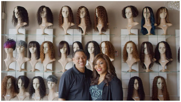 Haith and Henry Johnson of Le'Host Hair & Wigs