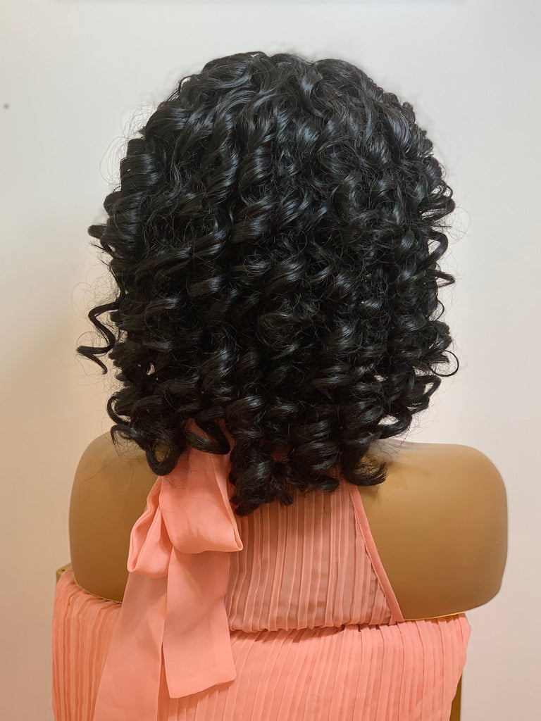 Curl lux with texture back 