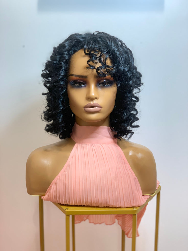 Curly lux with texture front 