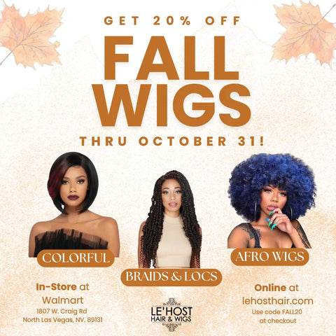 Discover Our Best-Selling Wigs and Must-Have Wig Accessories at Le’Host Hair and Wigs