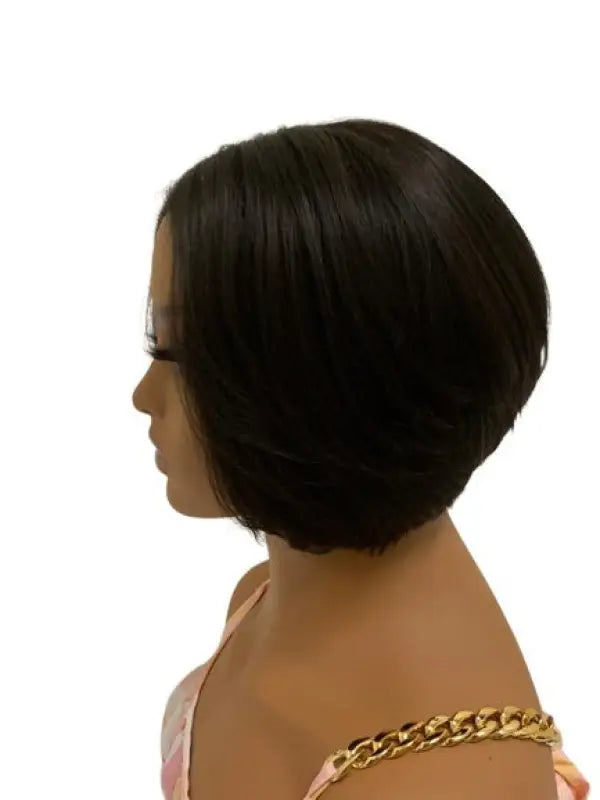    ALICE BOBS | Chic Bob Wig - Sleek Bob Human Hair Wigs for a Timeless Look Wigs LE' HOST HAIR & WIGS