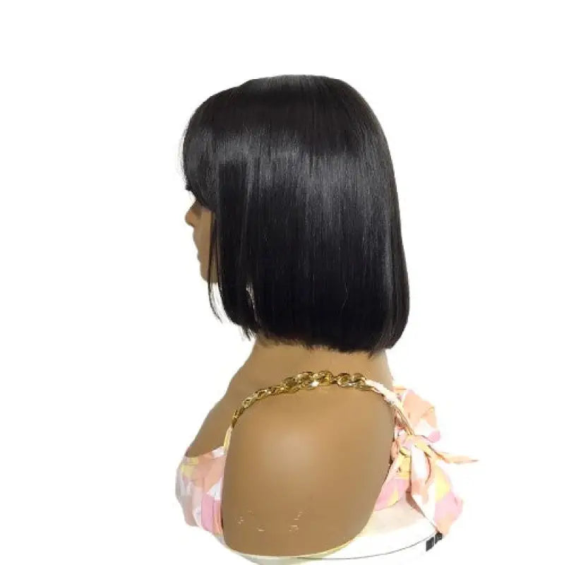    ALICE BOBS | Chic Bob Wig - Sleek Bob Human Hair Wigs for a Timeless Look Wigs LE' HOST HAIR & WIGS