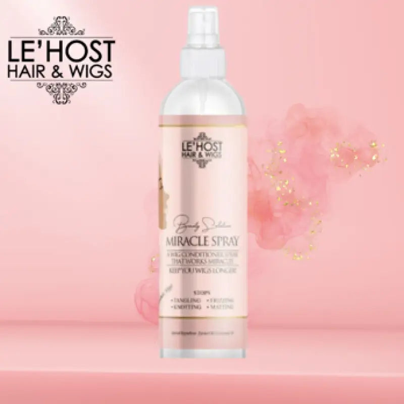    Beauty Solution Miracle Spray (for Synthetic Wigs) | Ultimate Wig Spray and Detangler Hair Styling Products LE' HOST HAIR & WIGS