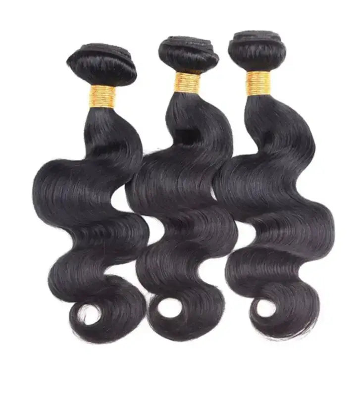 Body Wave Virgin Remy Hair Extensions – 100% unprocessed, natural body wave, soft, tangle-free, and versatile styling options.