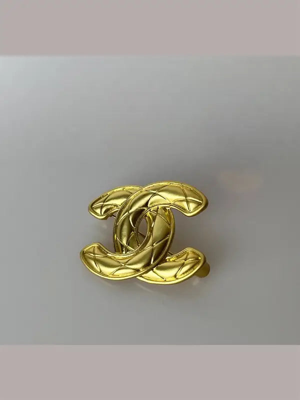 Chanel Brooch  LE' HOST HAIR & WIGS Chanel Gold Classic  