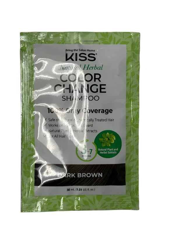    COLOR CHANGE SHAMPOO | Gray Hair Coverage with Long-Lasting Results Hair Color KISS