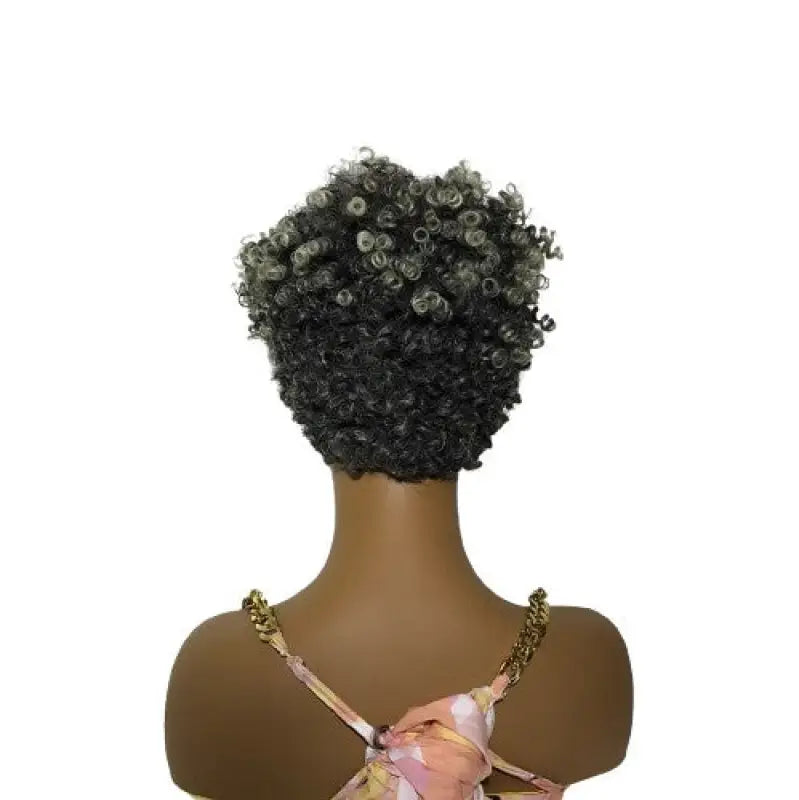    Curly Q | Short Layered Curly Wig with Voluminous Style  LE' HOST HAIR & WIGS