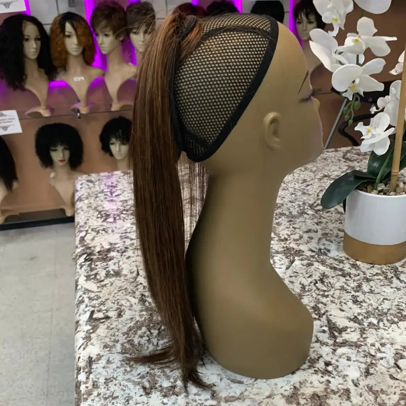    Draw String Ponytail/Loose Wave -Custom 12" 1B/4/30 Hair Extensions LE' HOST HAIR & WIGS