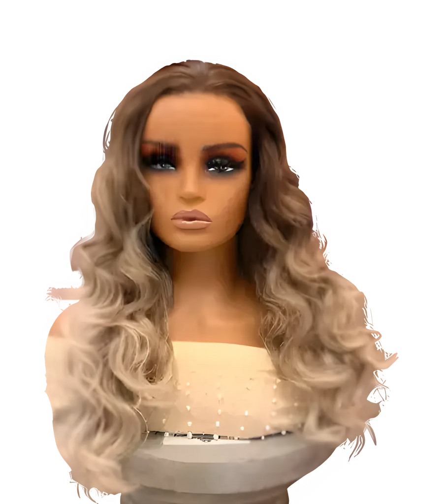 Paige synthetic wig with long, layered loose waves for a soft, voluminous style.