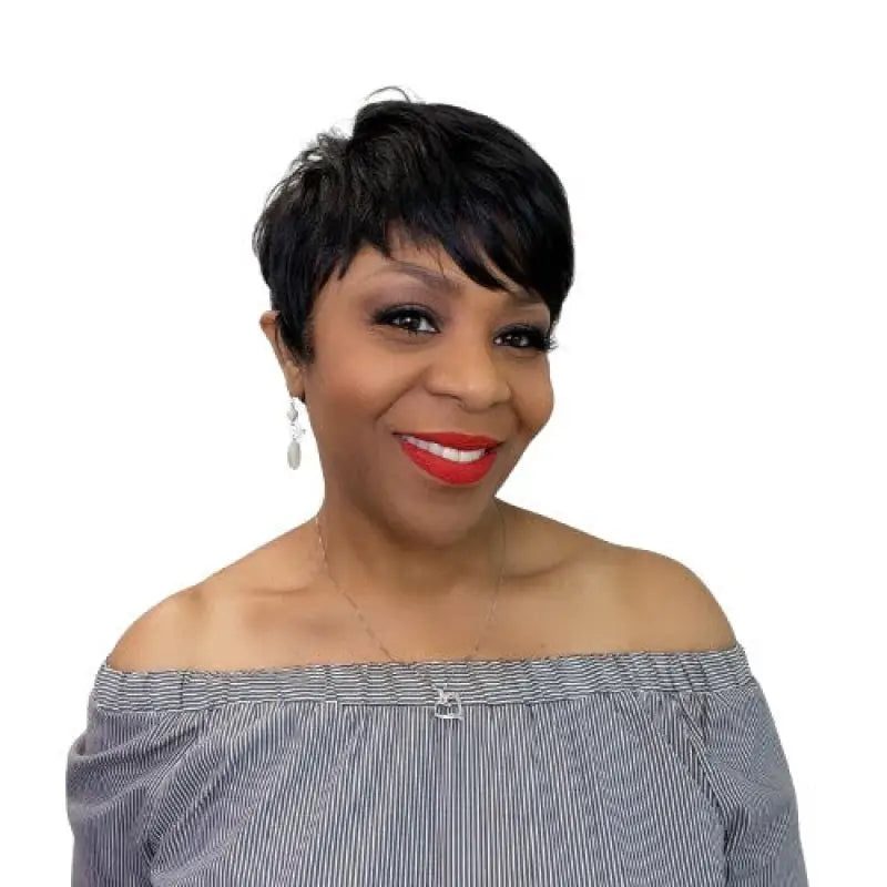 SHORT PIXIE w/ LOW MAINTENANCE - SYNTHETIC WIG | 1006 - COCO Wigs LE' HOST HAIR & WIGS   