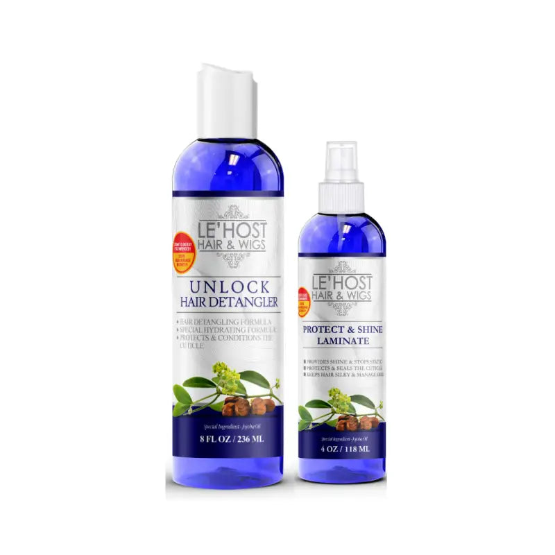 Unlock and Protect & Shine Combo Hair Styling Products LE' HOST HAIR & WIGS   